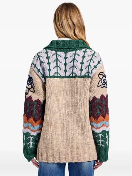 Cardigan La Doublej cu model floral
