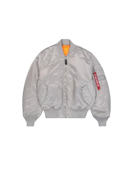 ALPHA INDUSTRIES Zimska jakna Heritage oranžna srebrna rdeča
