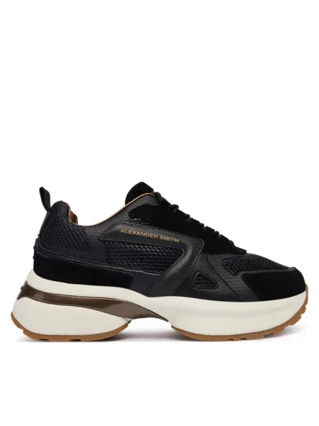 Sneakersy Alexander Smith czarne