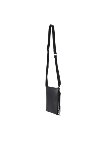 Torba Guess skórzana bez obcasa czarna