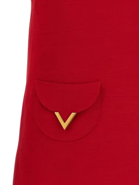 Rochie mini Valentino Garavani de costum roșu