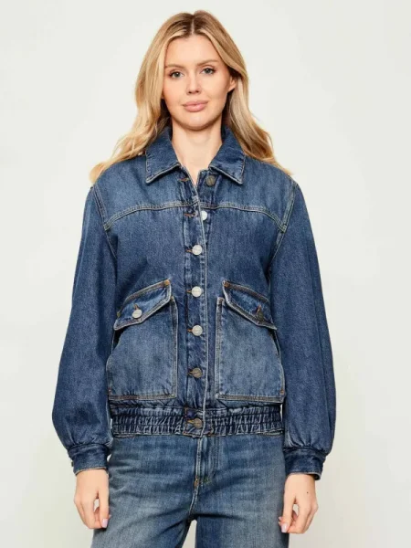 Pinko De blugi geacă bomber BALDO | Relaxed fit albastru