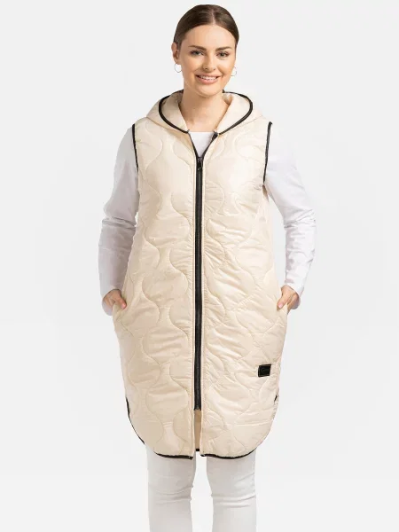 Kamizelka Perso z kapturem czarna