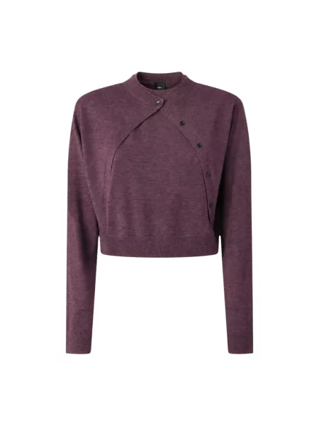 Kardigan Pinko wełniany fioletowy