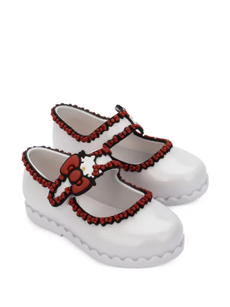 Balerinki dziecięce Mini Melissa białe