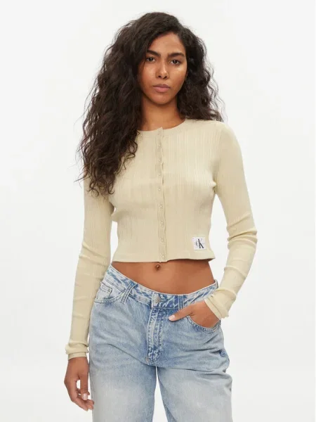 Calvin Klein Jeans Cardigan verde