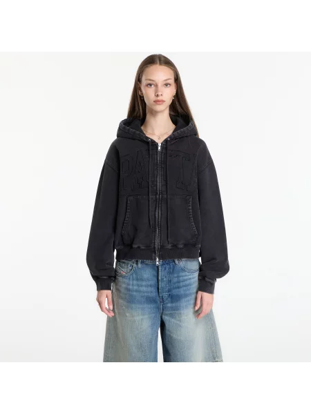 Sweter Patta z kapturem z logo czarny