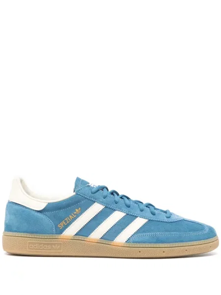 Sneakerși Adidas din piele de căprioară cu imagine chunky negru
