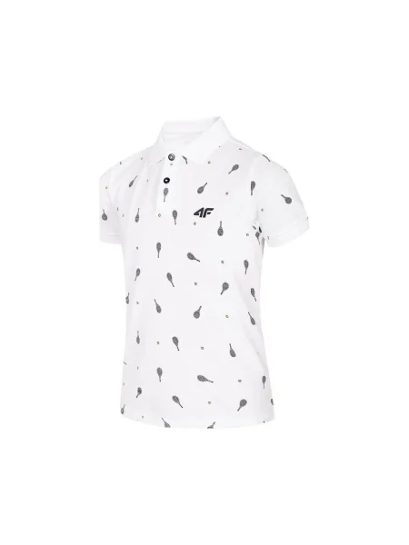 Tricou copii 4f alb