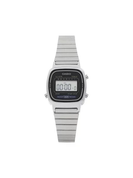 Hodinky Casio LA stříbrné šedé