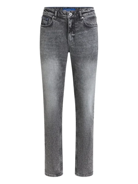 Blugi Karl Lagerfeld Jeans stretch gri