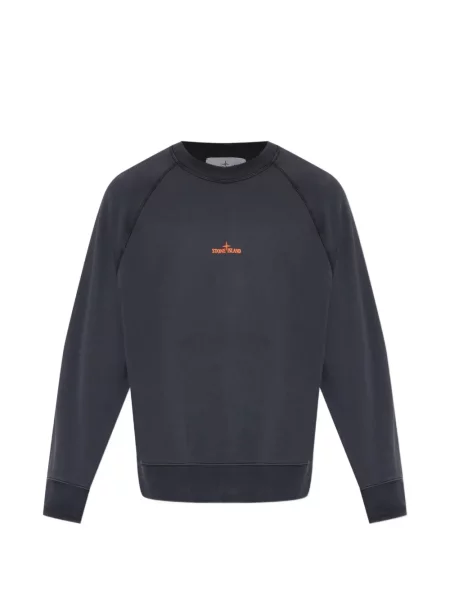Pulover Stone Island cu imagine gri