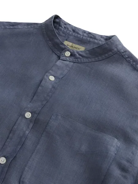 Cămașă Woolrich de in albastru