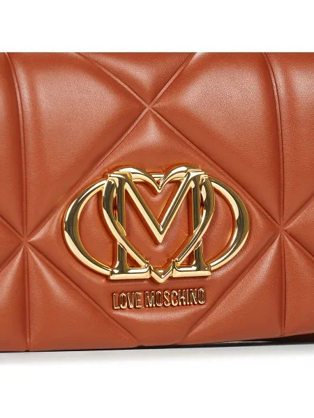 Geantă Love Moschino maro