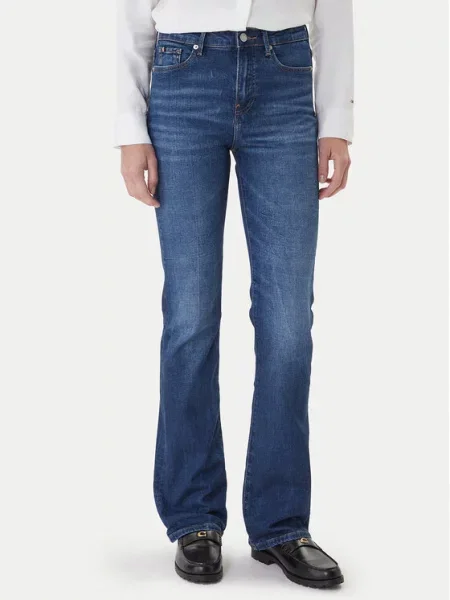 Tommy Hilfiger Džinsai Bootcut Fit mėlyna