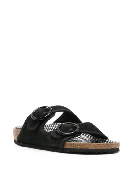 Papuci Birkenstock cu cataramă negru