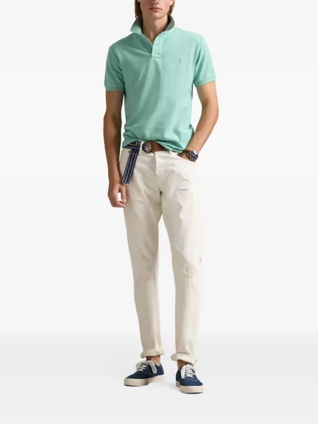 Scurt cămașă Polo Ralph Lauren cu cordon tricotate albastru