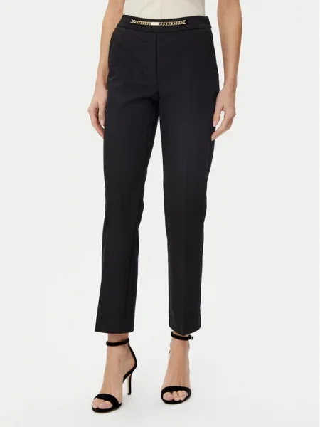 Παντελόνι υφασμάτινο Guess μαύρο