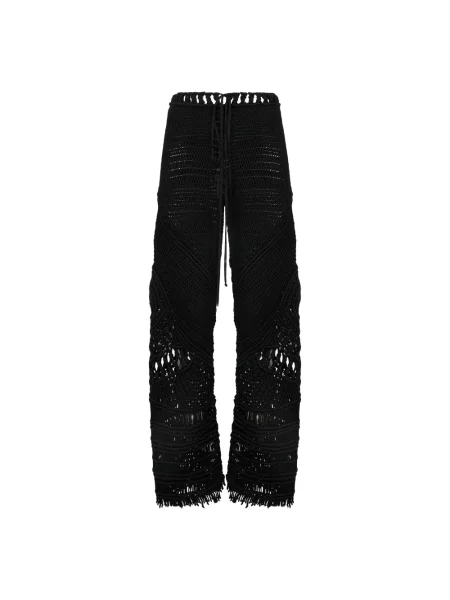 Spodnie Alberta Ferretti czarne