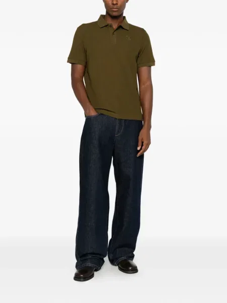 Tricou polo Sergio Tacchini cu broderie verde
