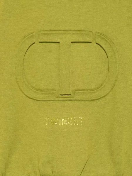 Bluza dziecięca Twinset zielona