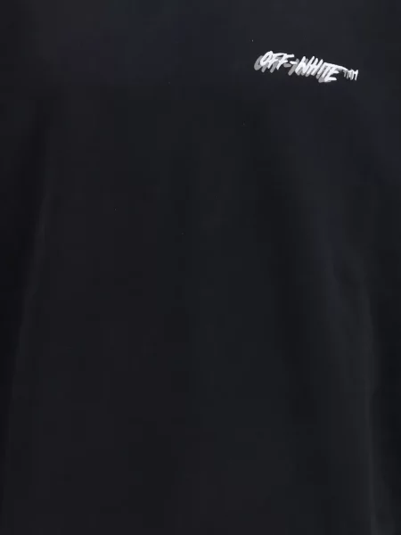 Hanorac crewneck Off-white alb