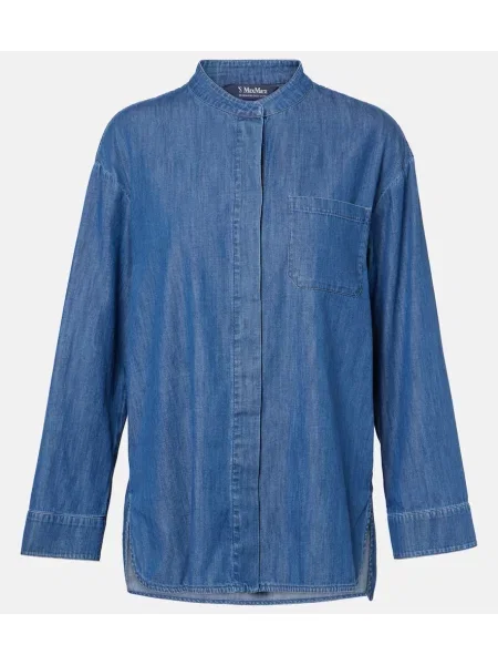 Top 's Max Mara albastru