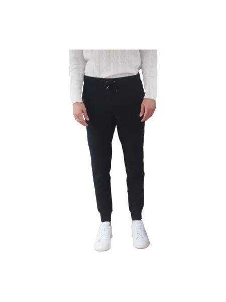 Dzianinowe joggery Ralph Lauren czarne