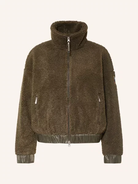 Parajumpers Bunda Z Plyšové Kožešiny Sori olivová