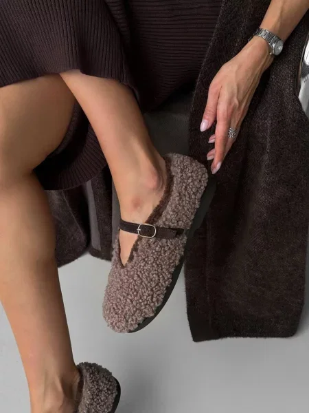 Балетки 105.store коричневые
