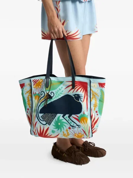 Geantă shopper Etro albastru