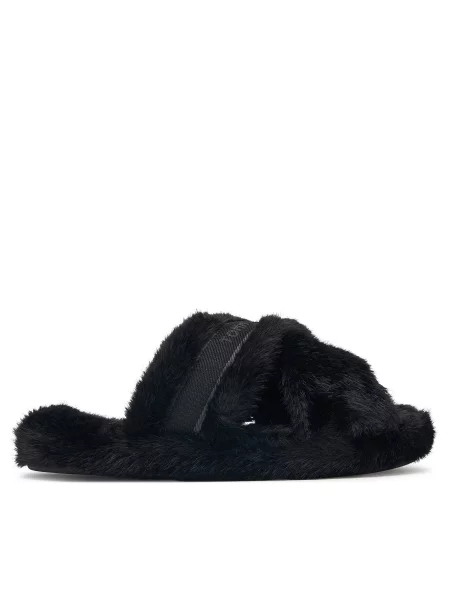 Papuče Tommy Hilfiger Th Feminine House Shoes crna