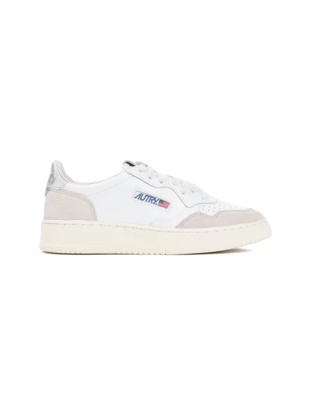 Sneakersy Autry zamszowe białe