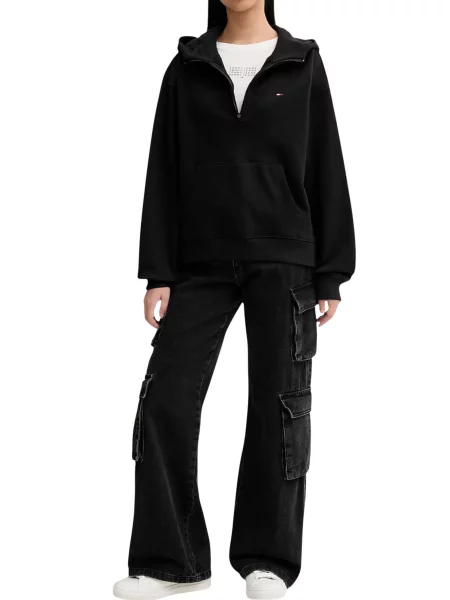 Majica Tommy Hilfiger Jeans črna