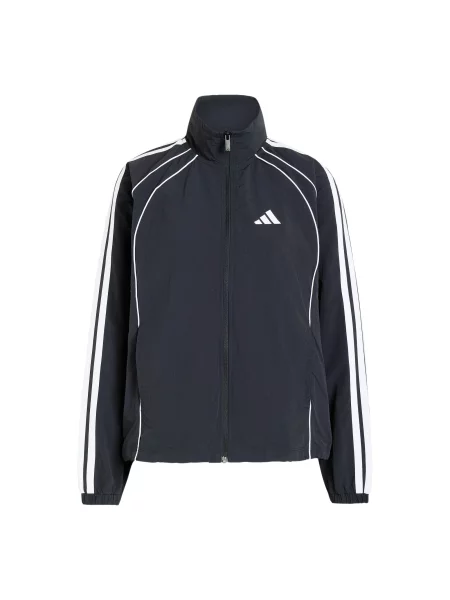 ADIDAS SPORTSWEAR Jachetă de trening Iconic negru alb