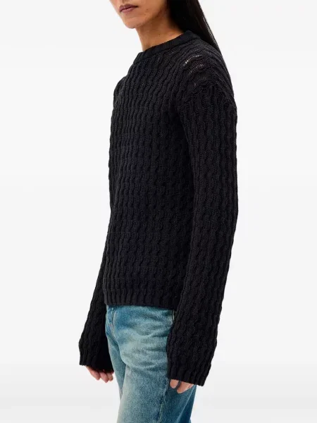Pulover Ann Demeulemeester chunky negru