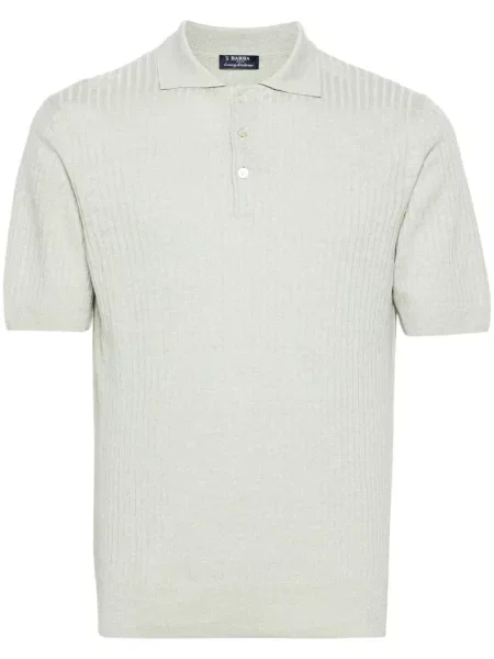 Tricou polo Barba de in verde