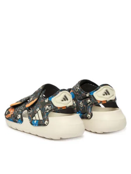 Sandály adidas šedé
