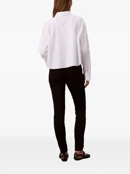 Blugi Calvin Klein Jeans cu autograf negru