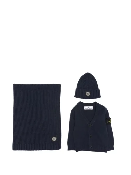 Kardigan dziecięcy Stone Island niebieski