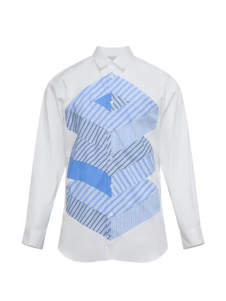 Cămașă cu dungi Comme Des Garçons Shirt cu dungi alb