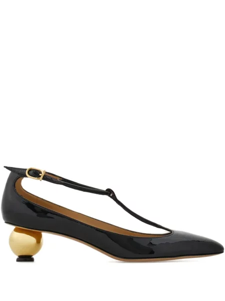 Pantofi cu toc Ferragamo din piele negru