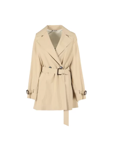 Płaszcz Weekend Max Mara beżowy