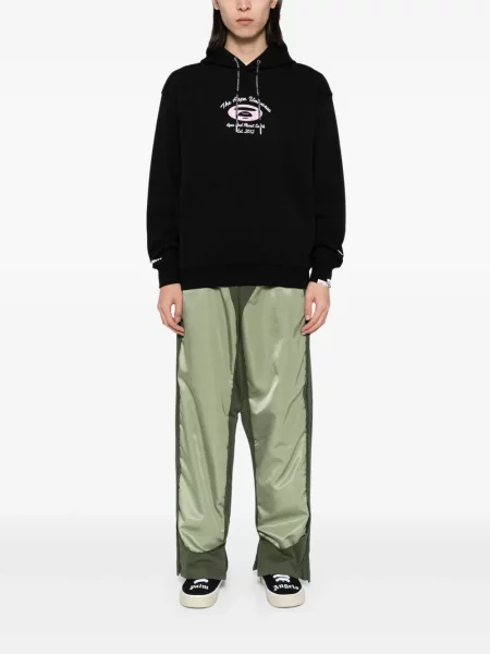 Hanorac cu glugă Aape By A Bathing Ape cu imagine negru