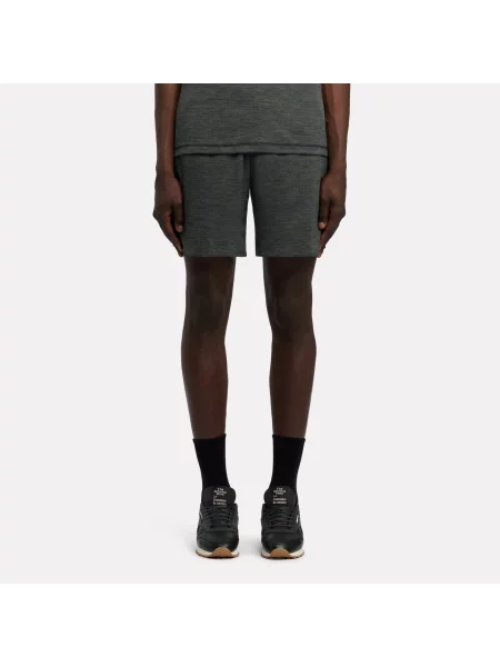 Reebok Szorty ID Train 9" Knitunisex Black Melange Size: XS czarne