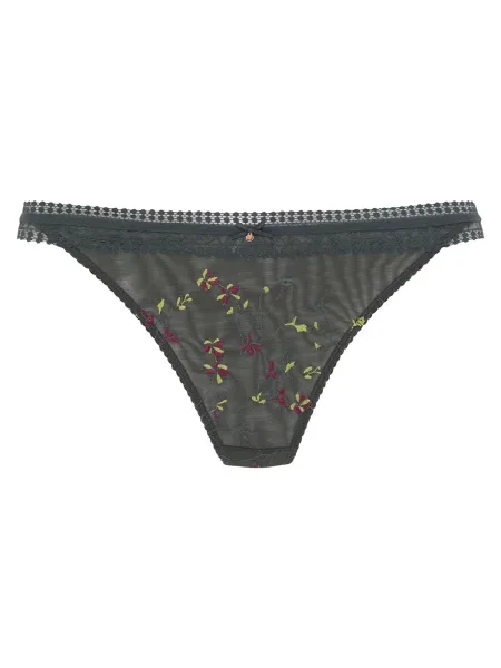 LASCANA Tanga galben / verde roșu