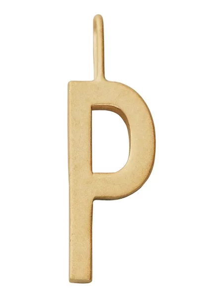 Design Letters zawieszka ze srebra pokrytego złotem
