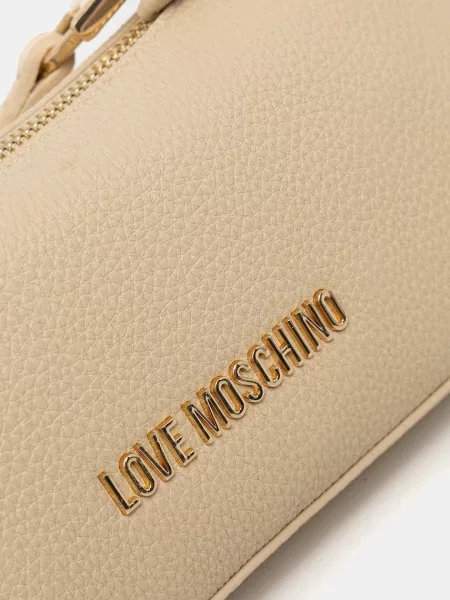 Love Moschino Geantă de umăr nisipiu bej