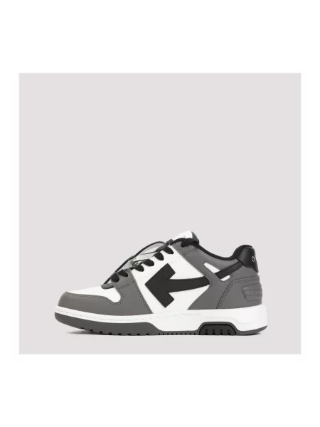 Sneakersy Off-white biznesowe białe