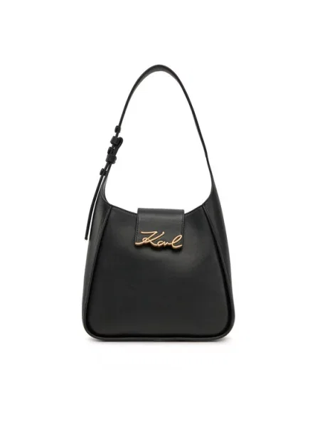Crossbody torbica Karl Lagerfeld K/Signature črna